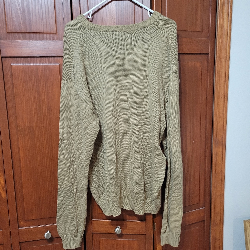 NWT Naturals Mens Brown Heavy Weight Casual Sweater | Large - Picture 4 of 8